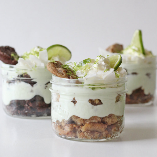 Easy-Peasy Key-Lime Pie in a Jar