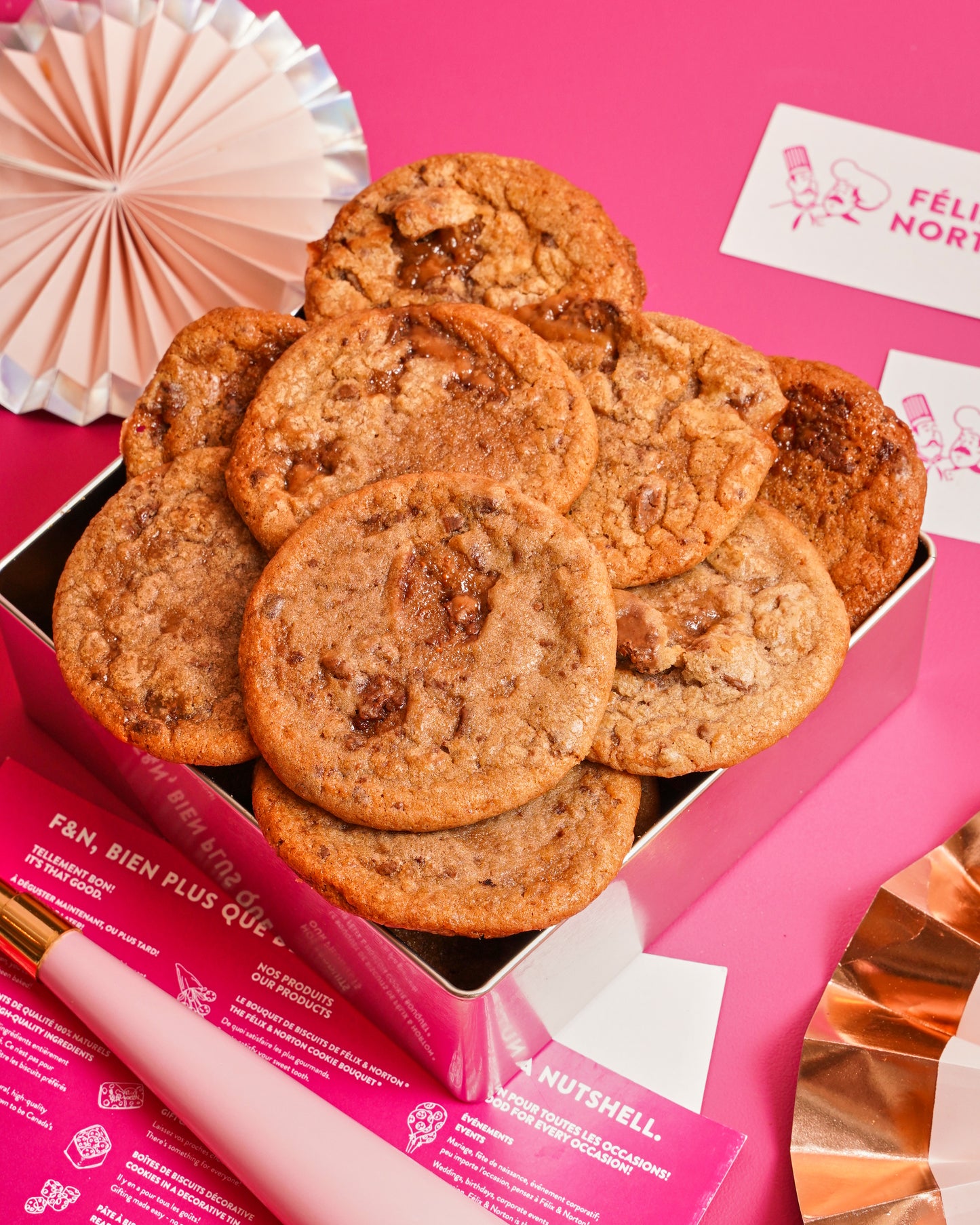 Caramelt - Buttery Caramel & Milk Chocolate Chunk Cookies