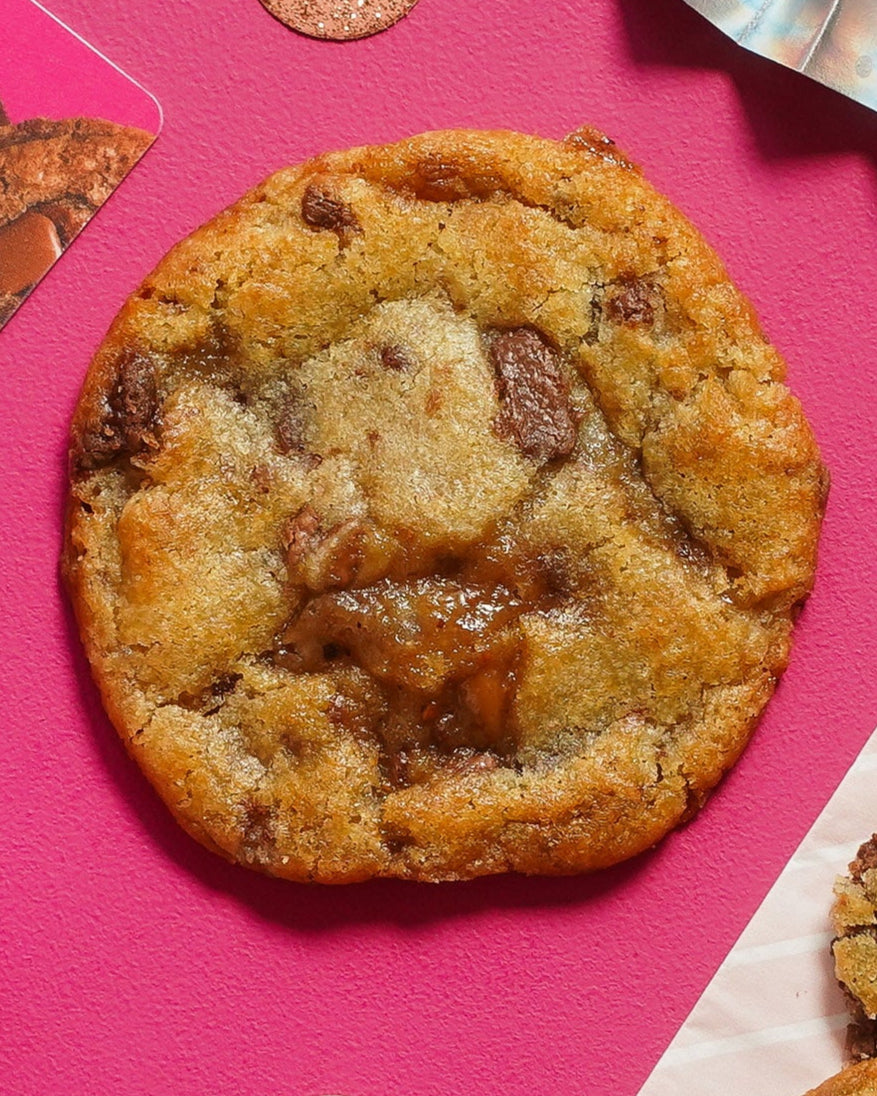 Caramelt - Biscuits au caramel au beurre et aux morceaux de chocolat au lait