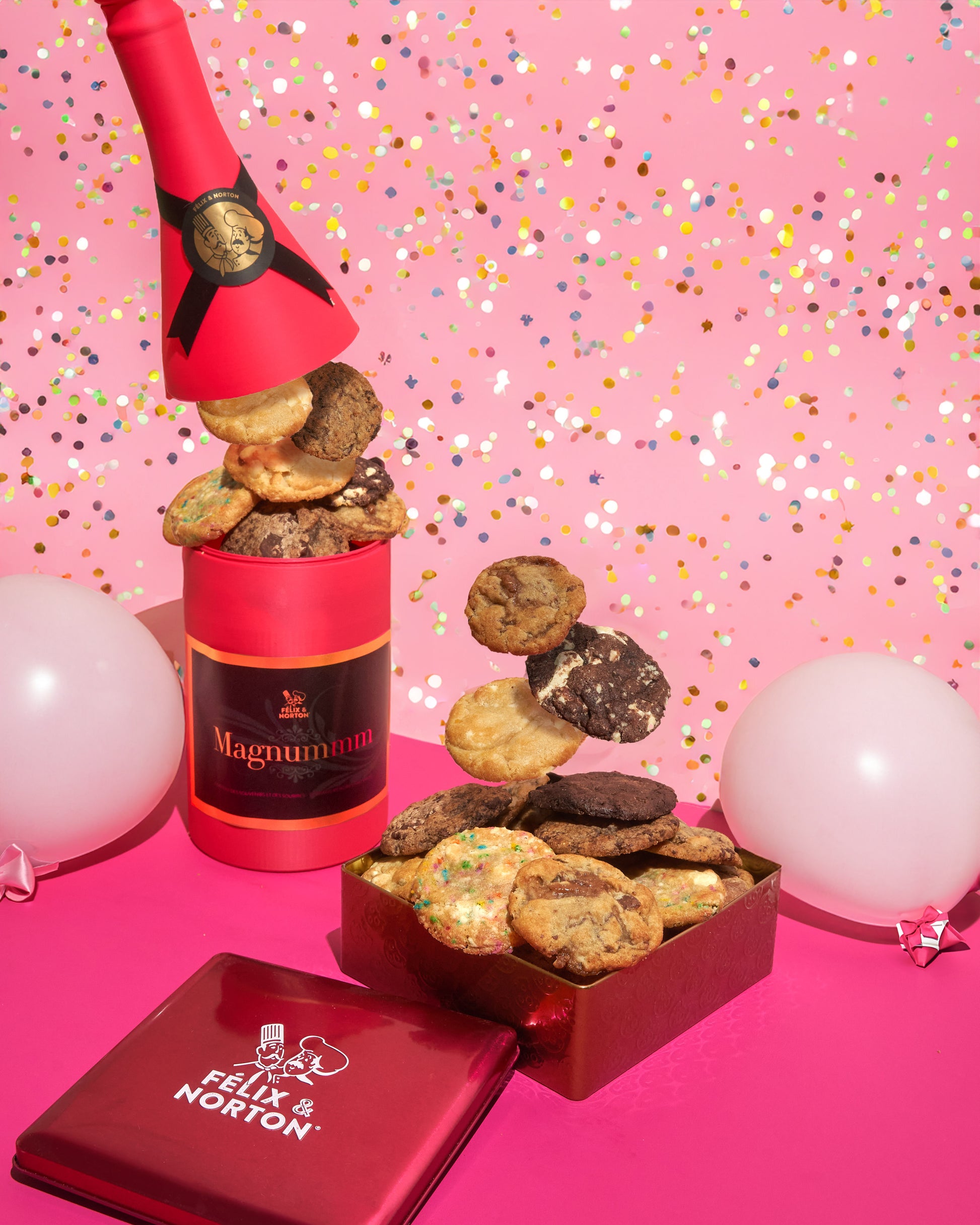 Le Coffret-Cadeau Magnummm de Biscuits Félix & Norton