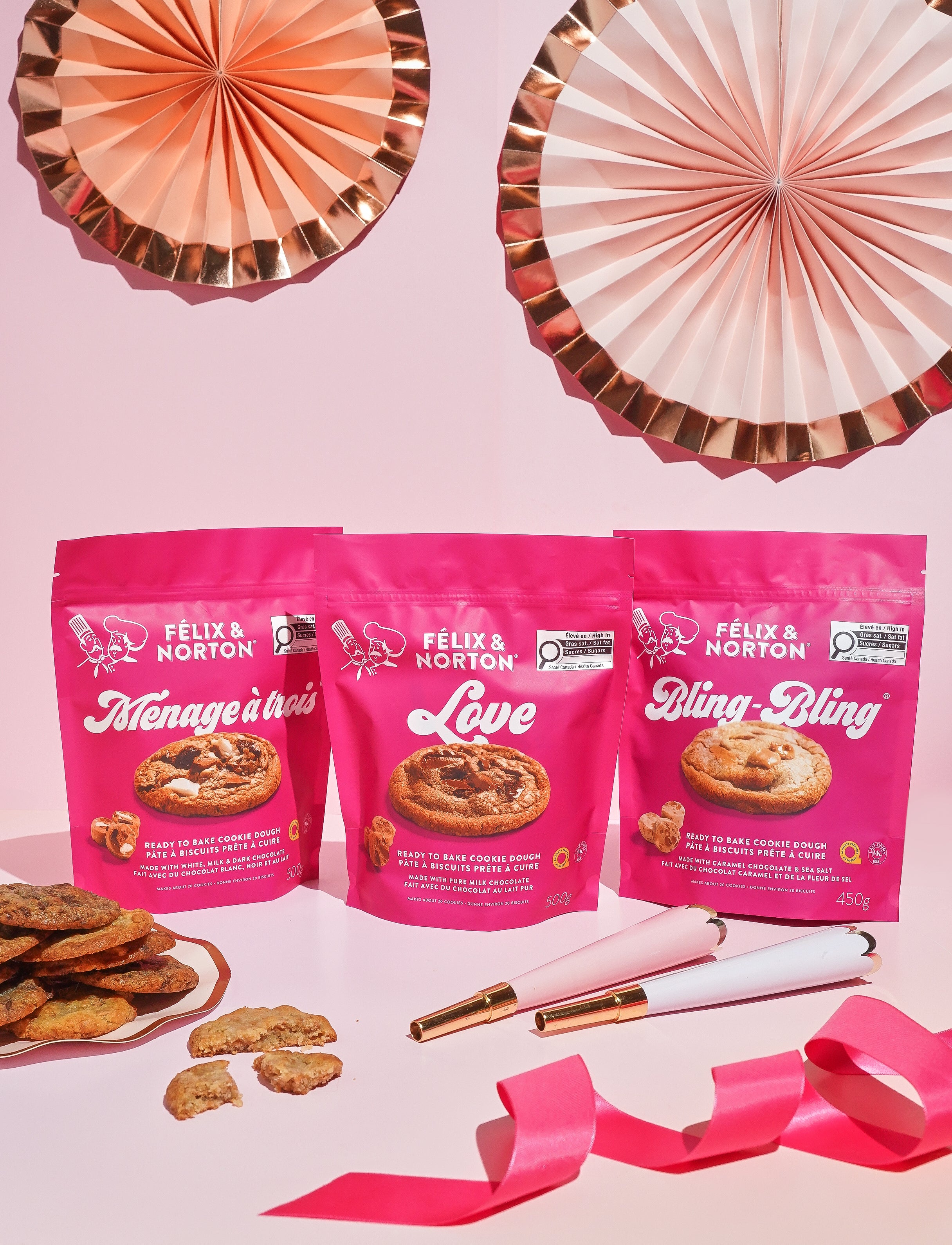 Ready-To-Bake Frozen Cookie Bags – Félix & Norton