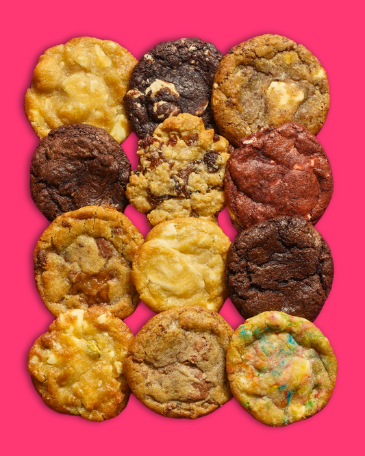 12 Assorted Freshly-Baked Cookies