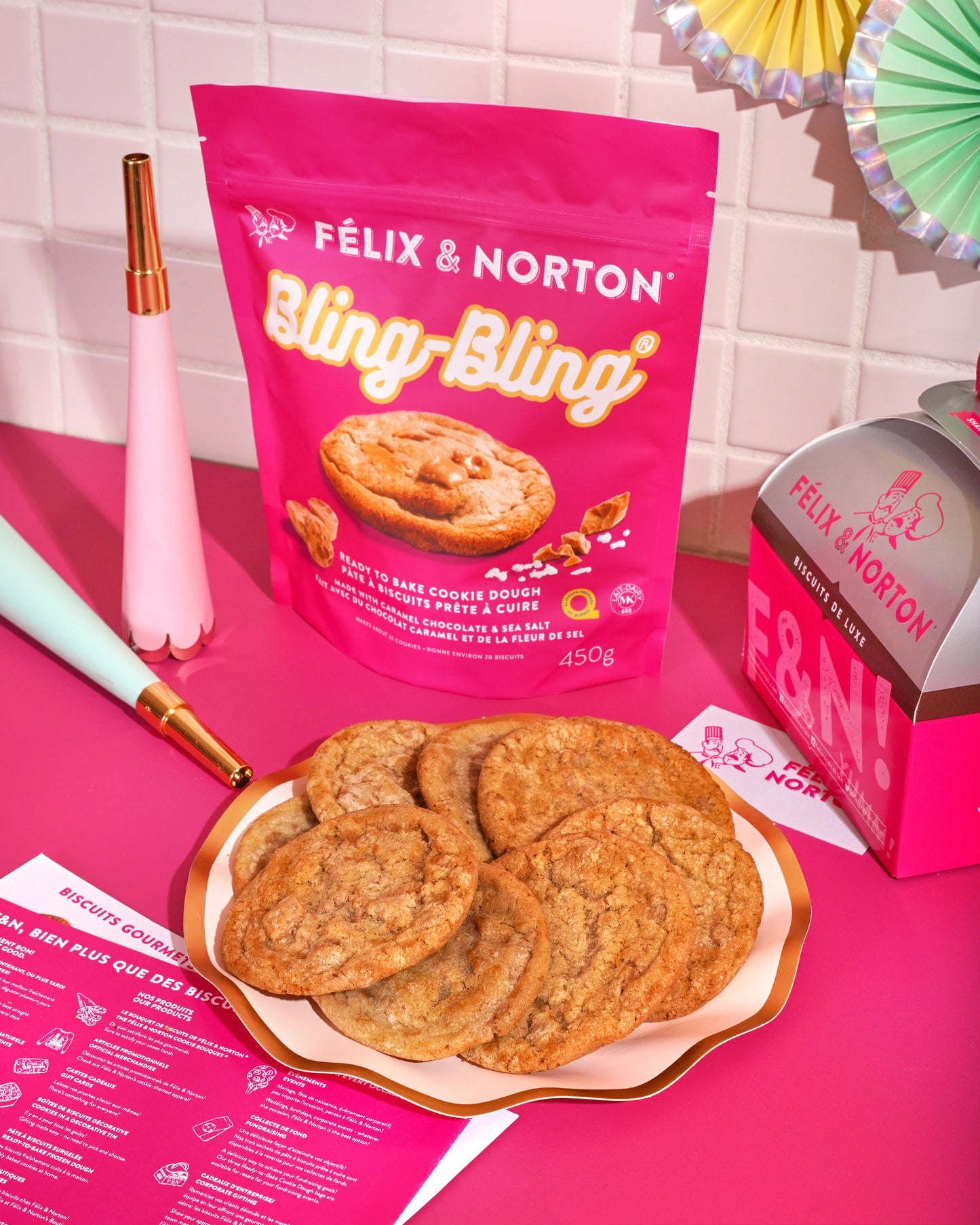 ReadyToBake Frozen Cookie Bags Félix & Norton