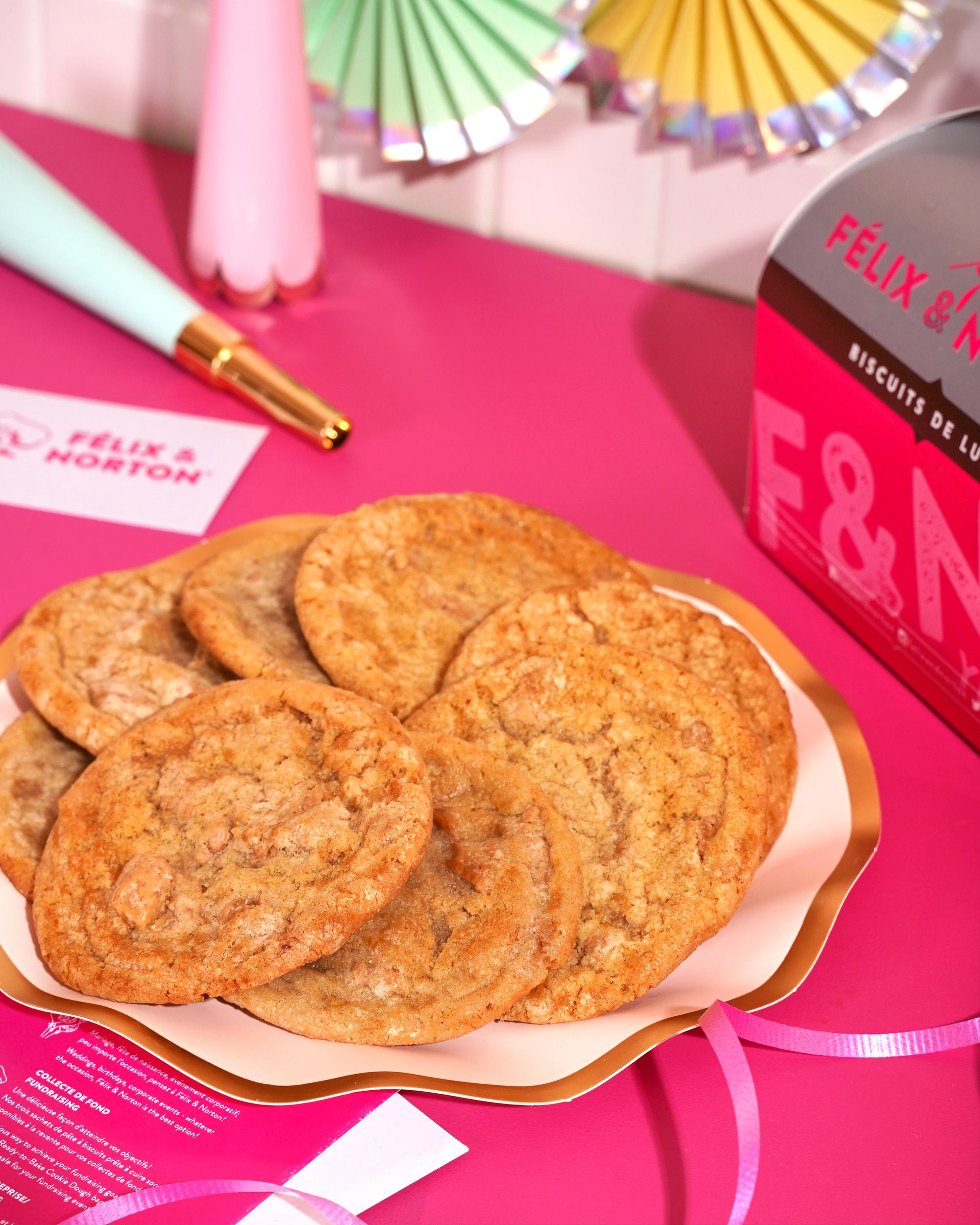 Bling-Bling® - Gold Chocolate, Caramel & Sea Salt Cookies