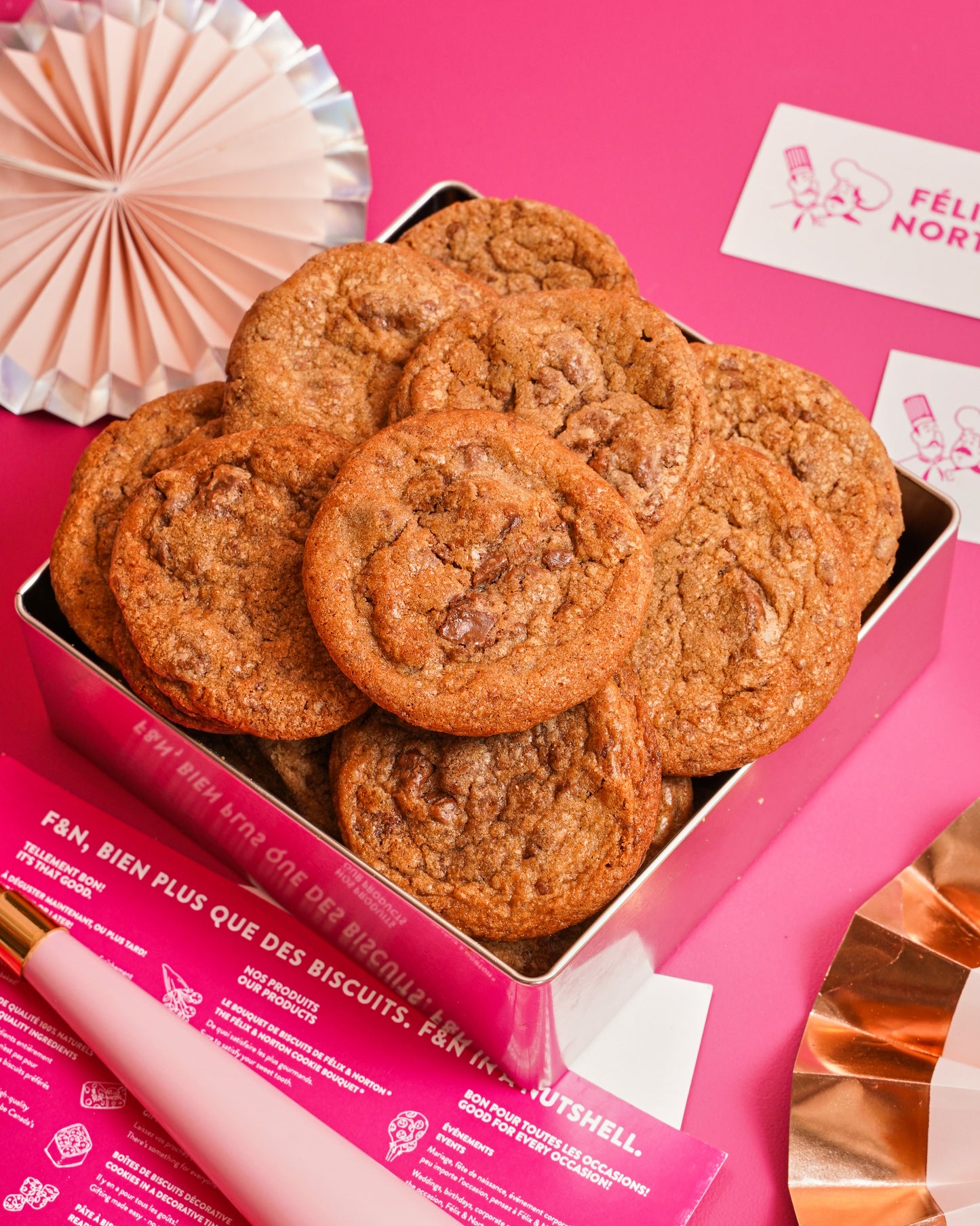 Love - Biscuits aux morceaux de chocolat au lait