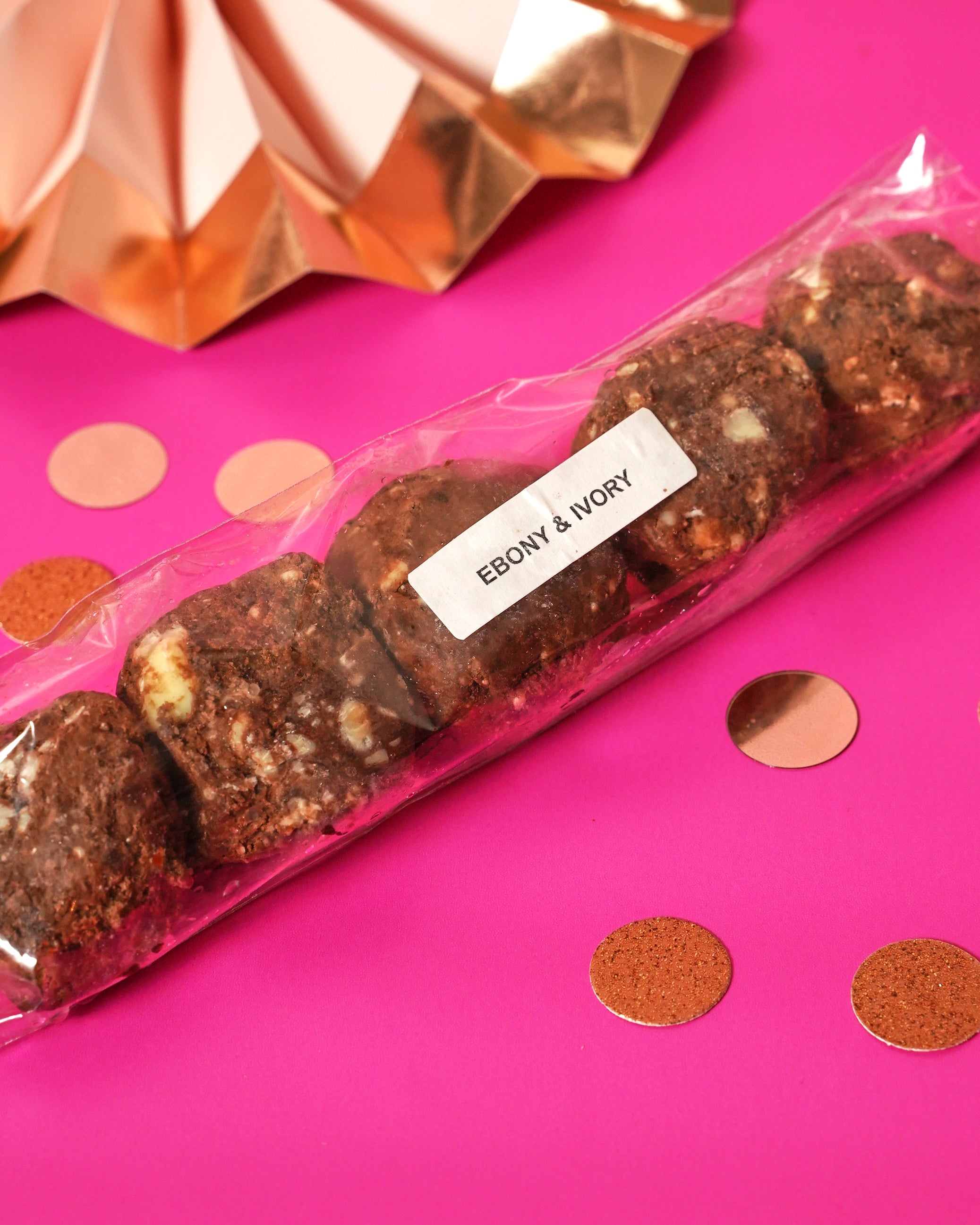 Ebony & Ivory® - Dark Cocoa & White Chocolate Chunk Frozen Cookie Dough