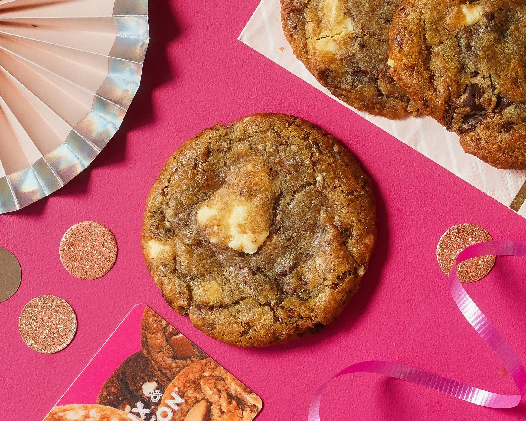 Ménage à Trois - Milk, White & Dark Chocolate Chunk Frozen Cookie Dough