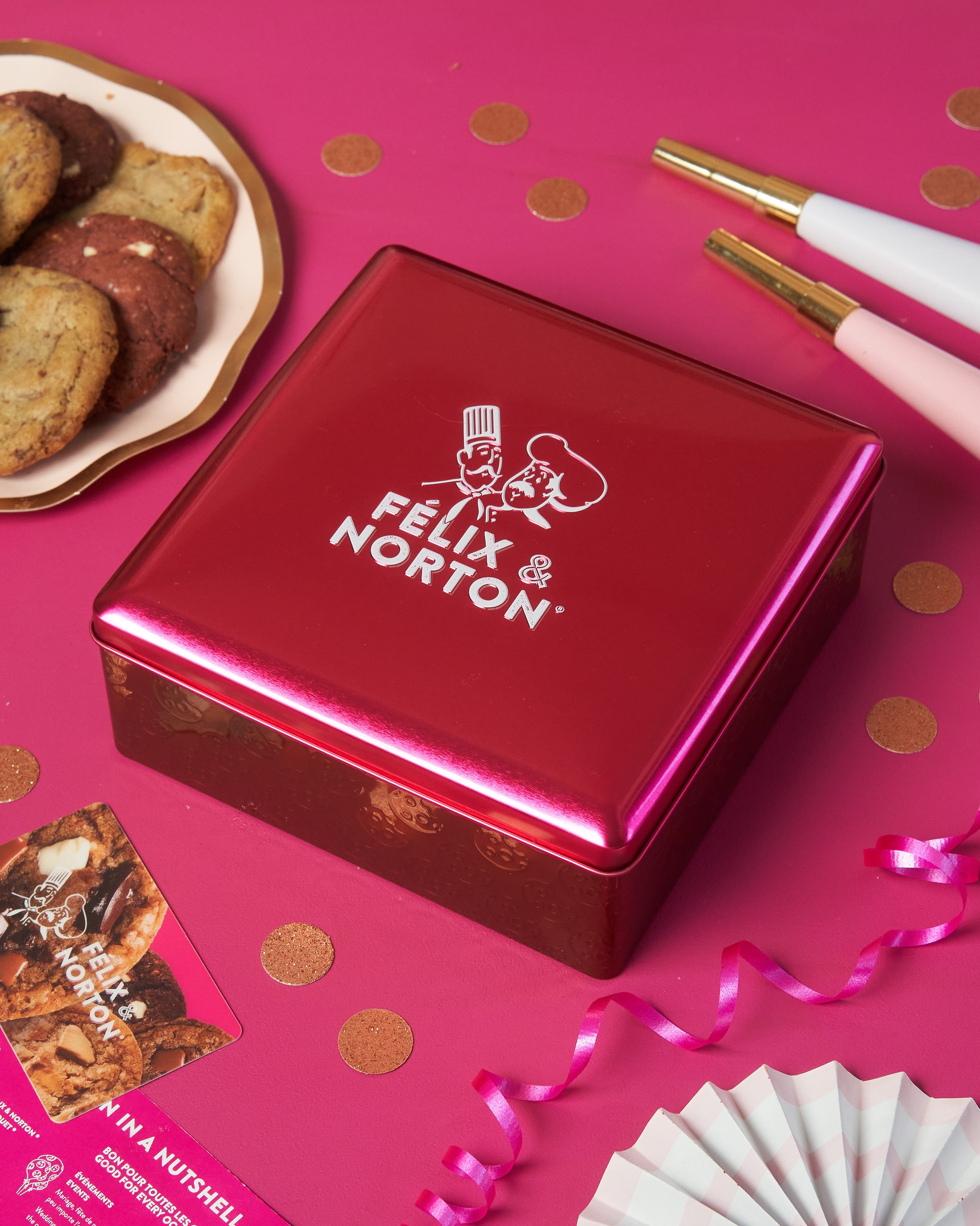 Gourmet Cookies in a Signature F&N Tin