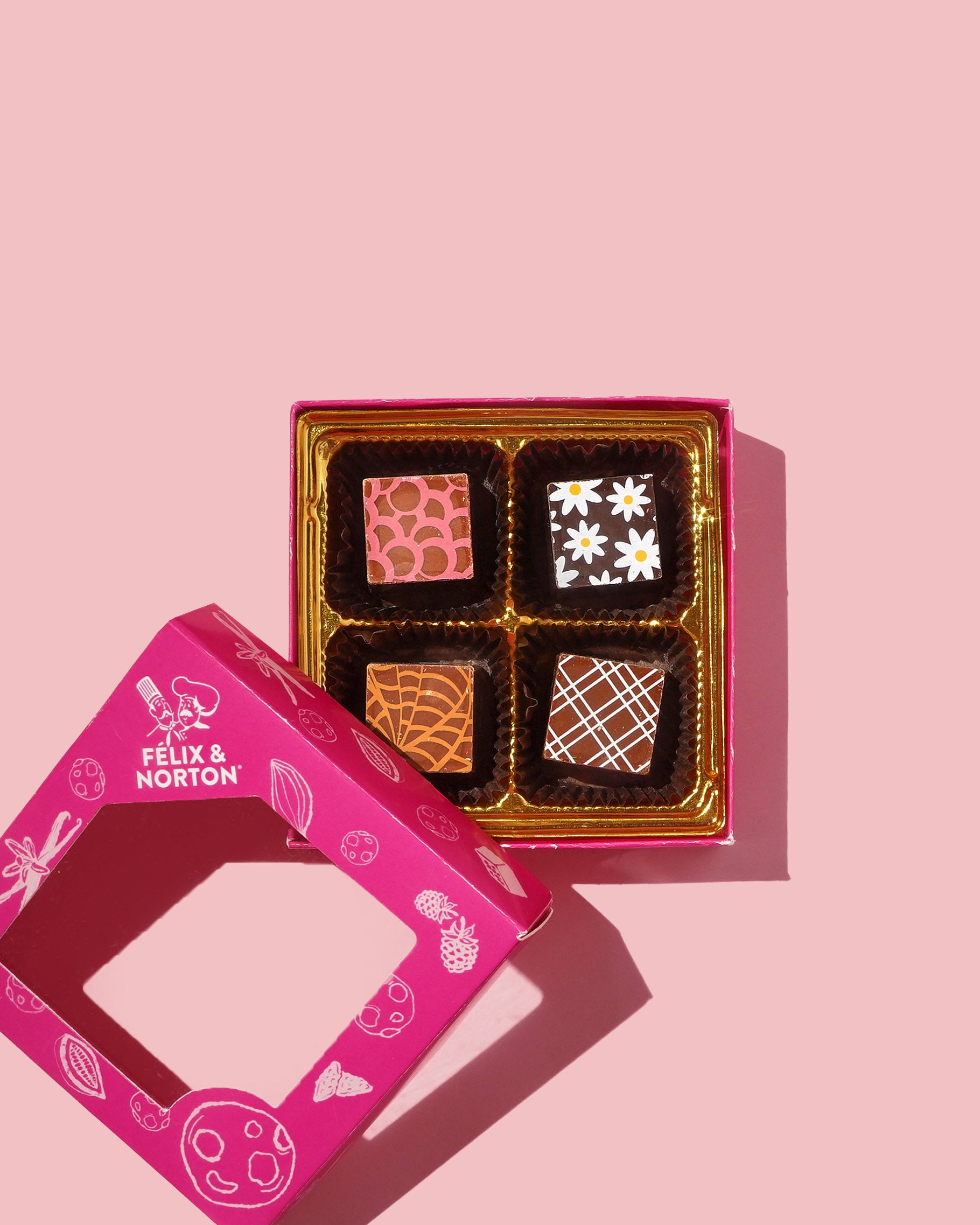 Assortiment de chocolats décadents