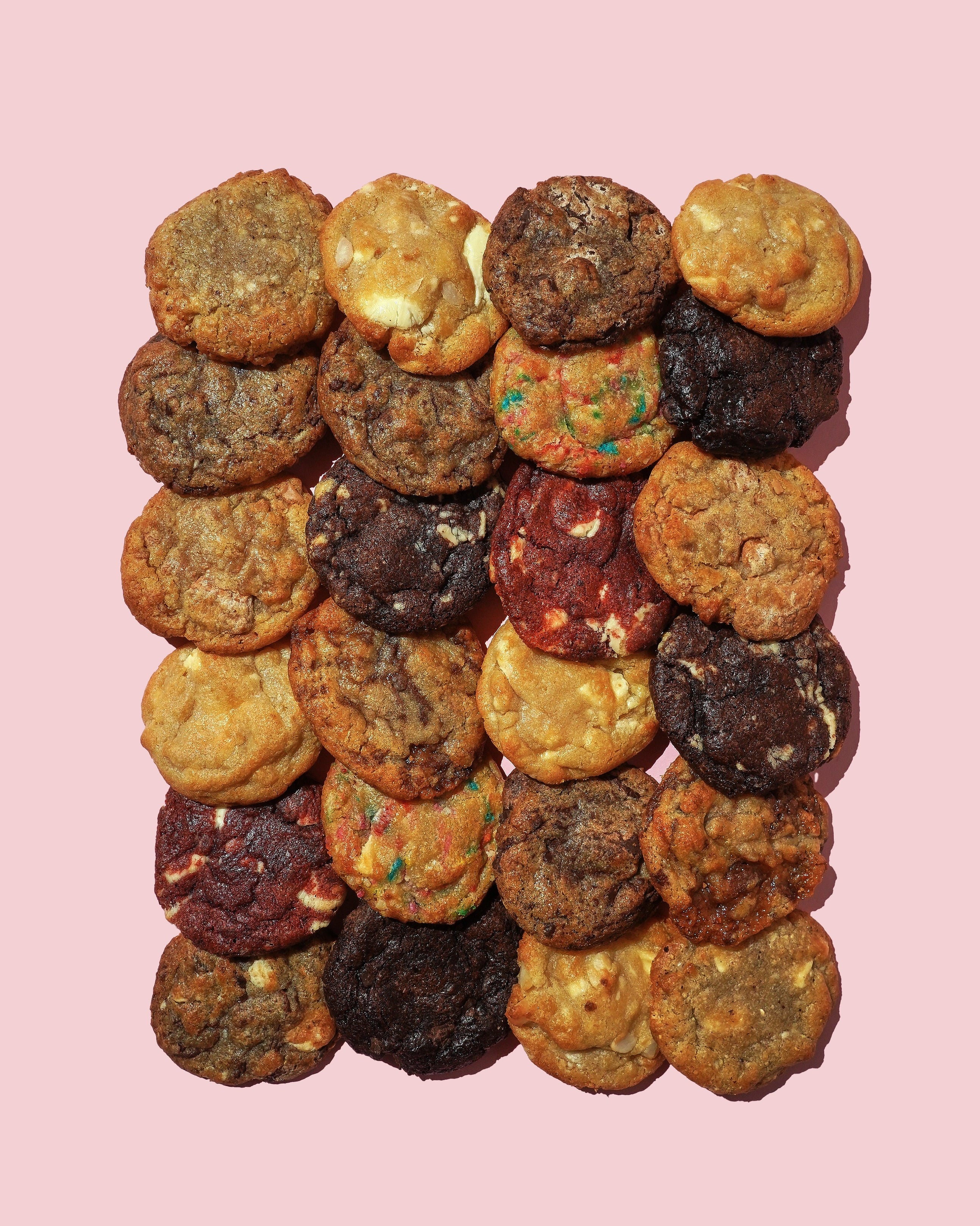 24 Assorted Freshly-Baked Cookies
