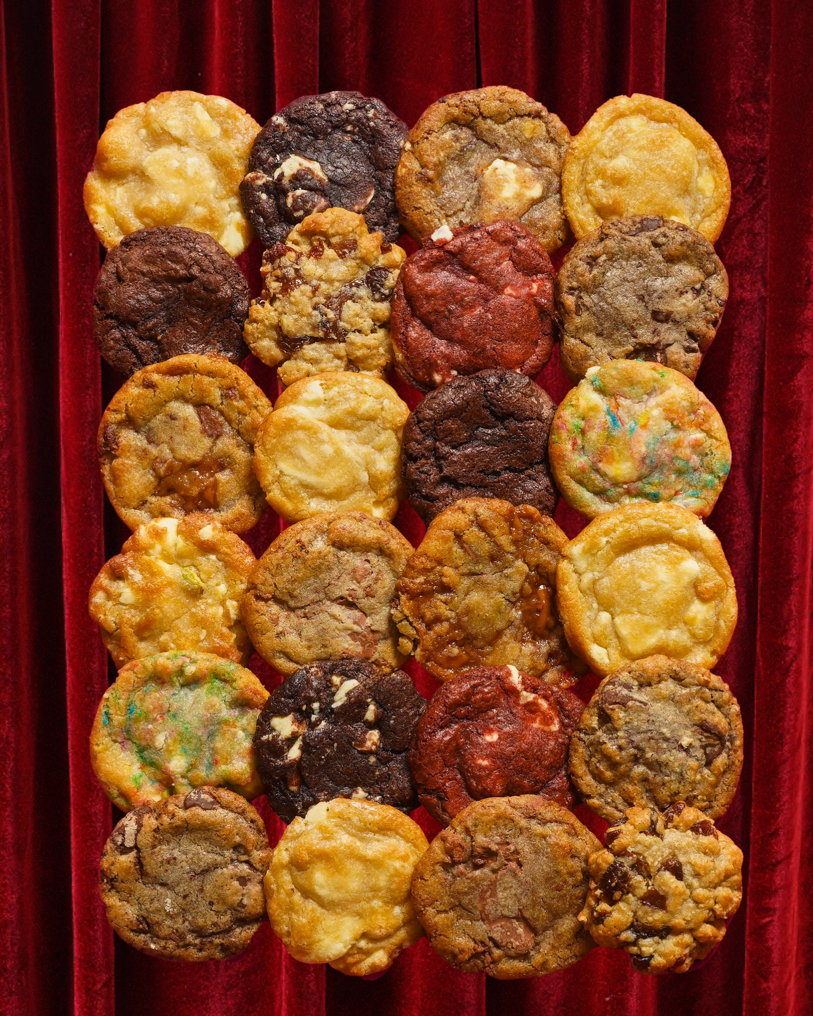 24 Assorted Freshly-Baked Cookies