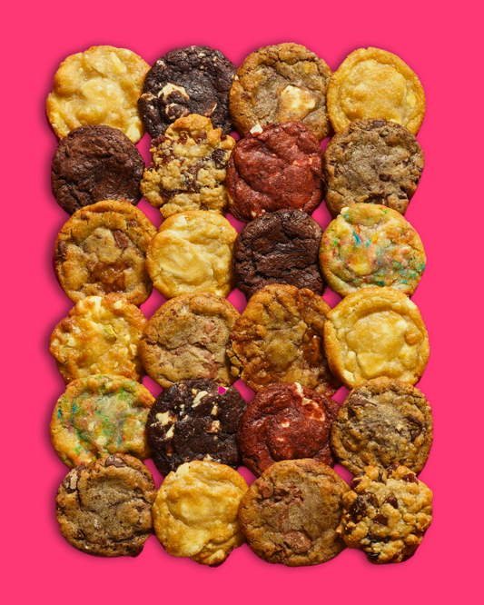 24 Assorted Freshly-Baked Cookies