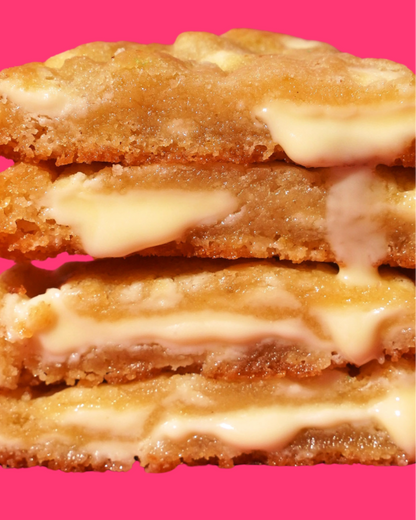 Lemon Kiss - Real Lemon Bits & White Chocolate Chunk Frozen Cookie Dough (Pack of 5)