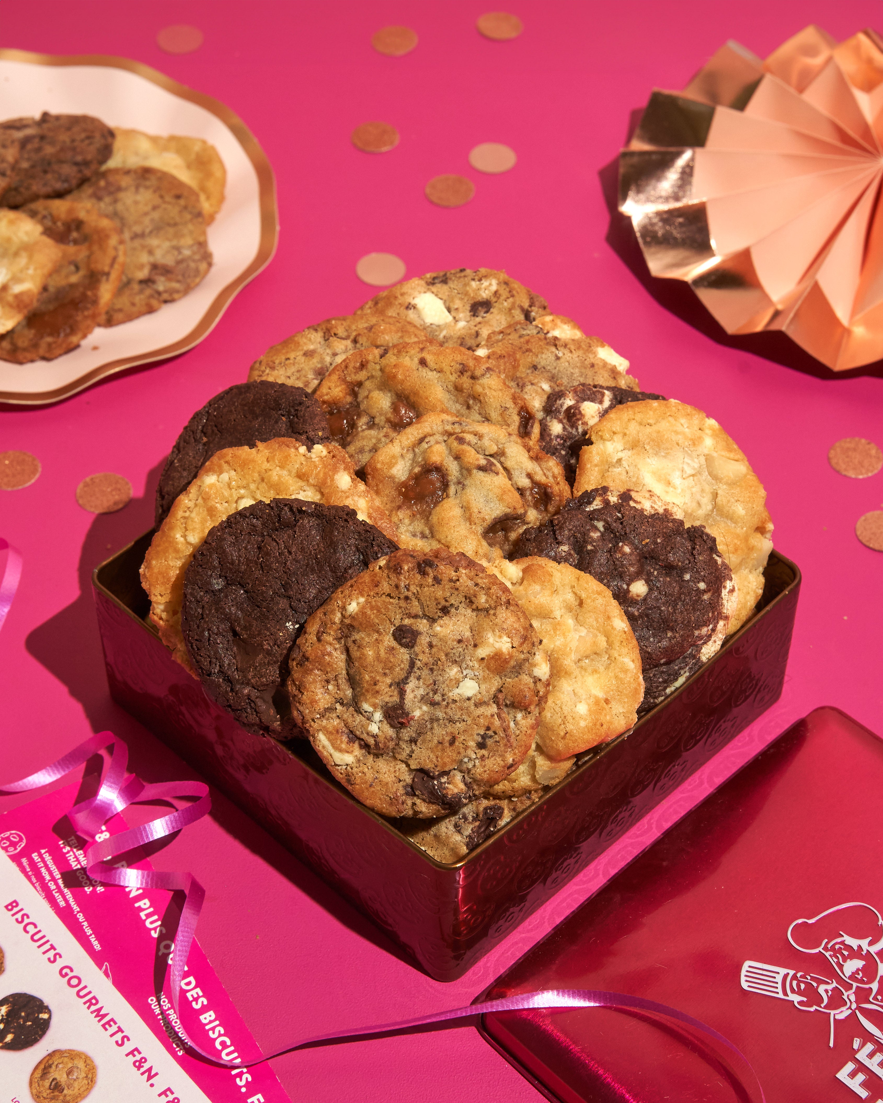 Gourmet Cookies in a Signature F&N Tin